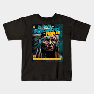 Indigenous Peoples Tradition Culture Respect Kids T-Shirt